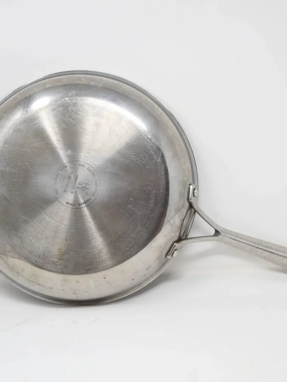 Henckels Paradigm 12 Inch Stainless Steel Skillet Nonstick Honeycomb Frying Pan